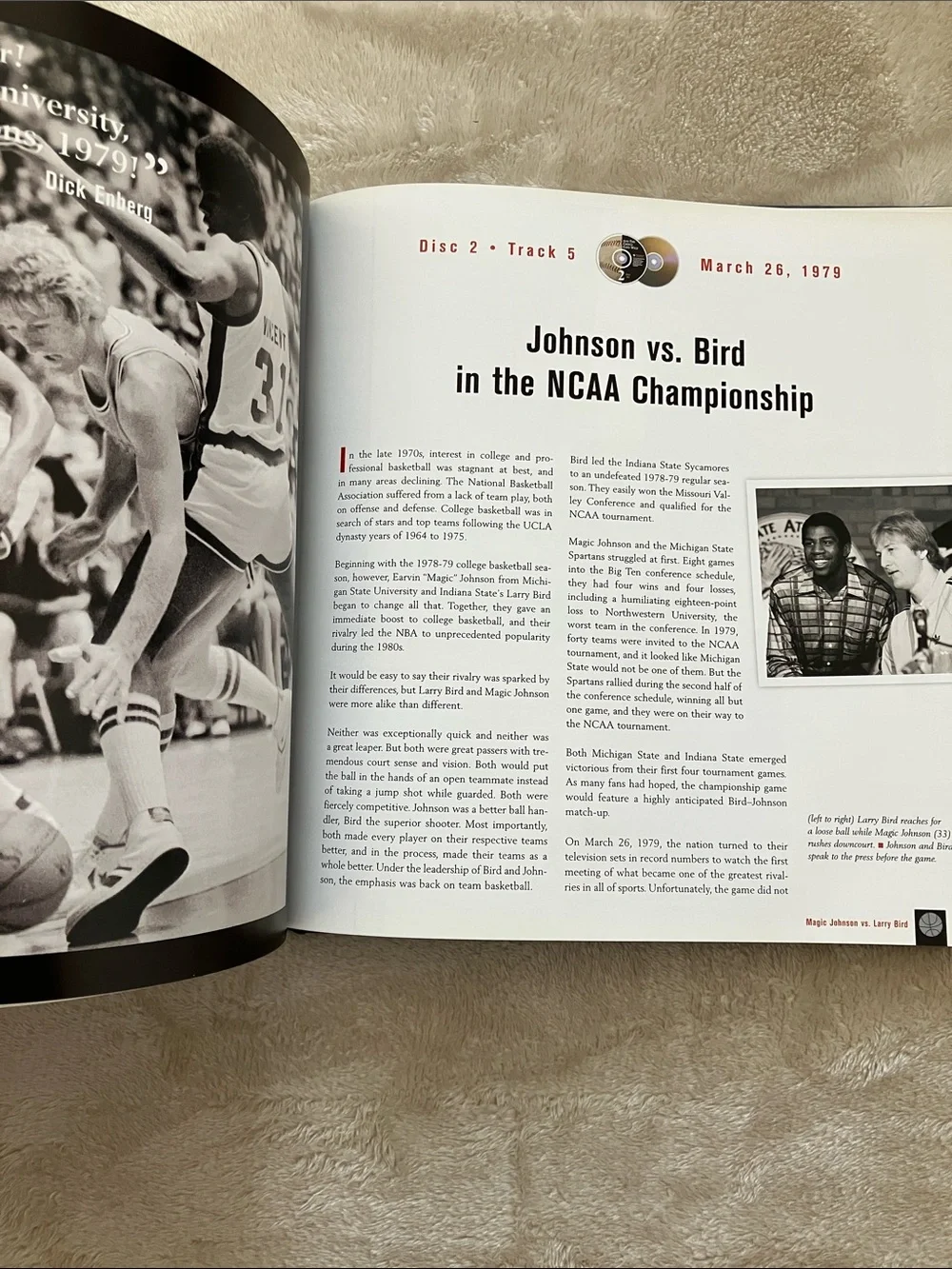 And the Crowd Goes Wild Hardcover Book Sports Stories Plus 2 CDs